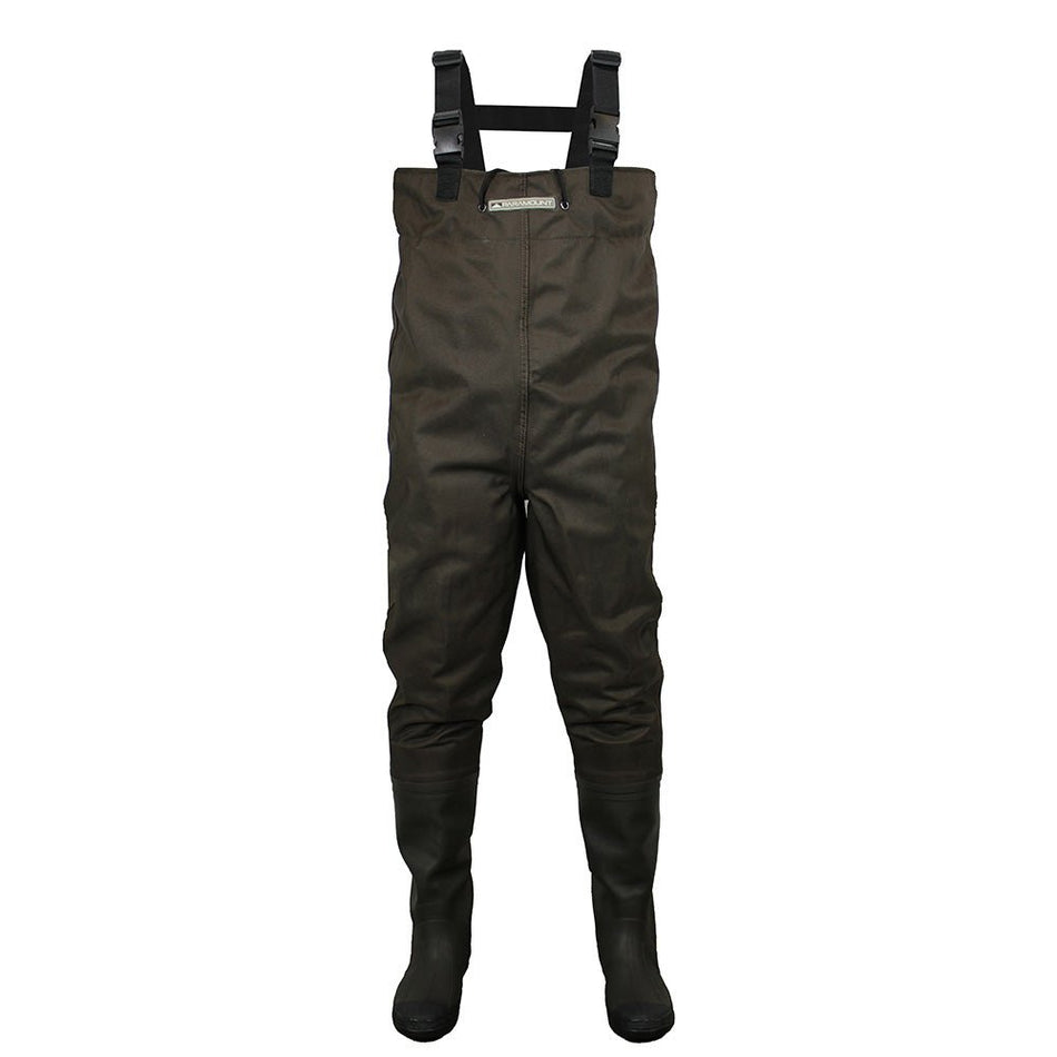 Backwater 2 - Ply Rubber Cleated Bootfoot Chest Wader - Get Tight Gear