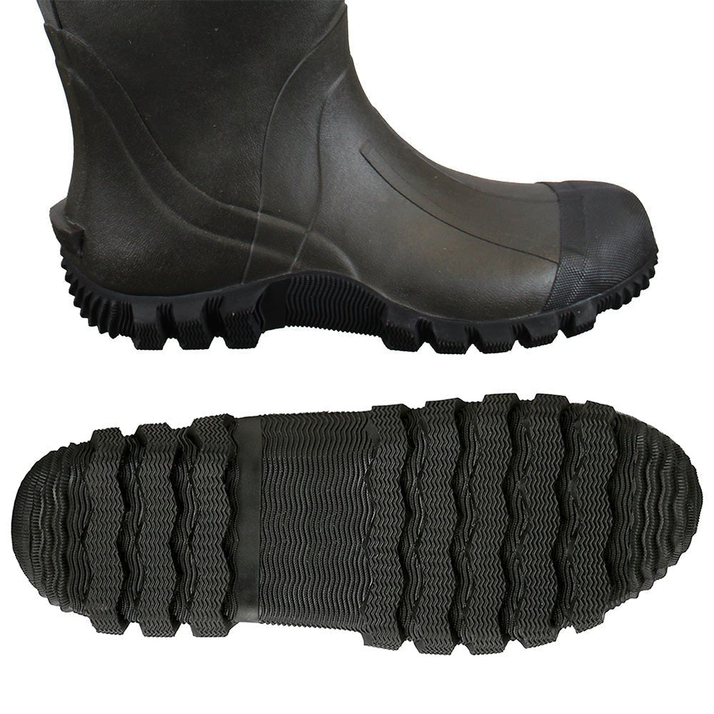 Backwater 2 - Ply Rubber Cleated Bootfoot Chest Wader - Get Tight Gear