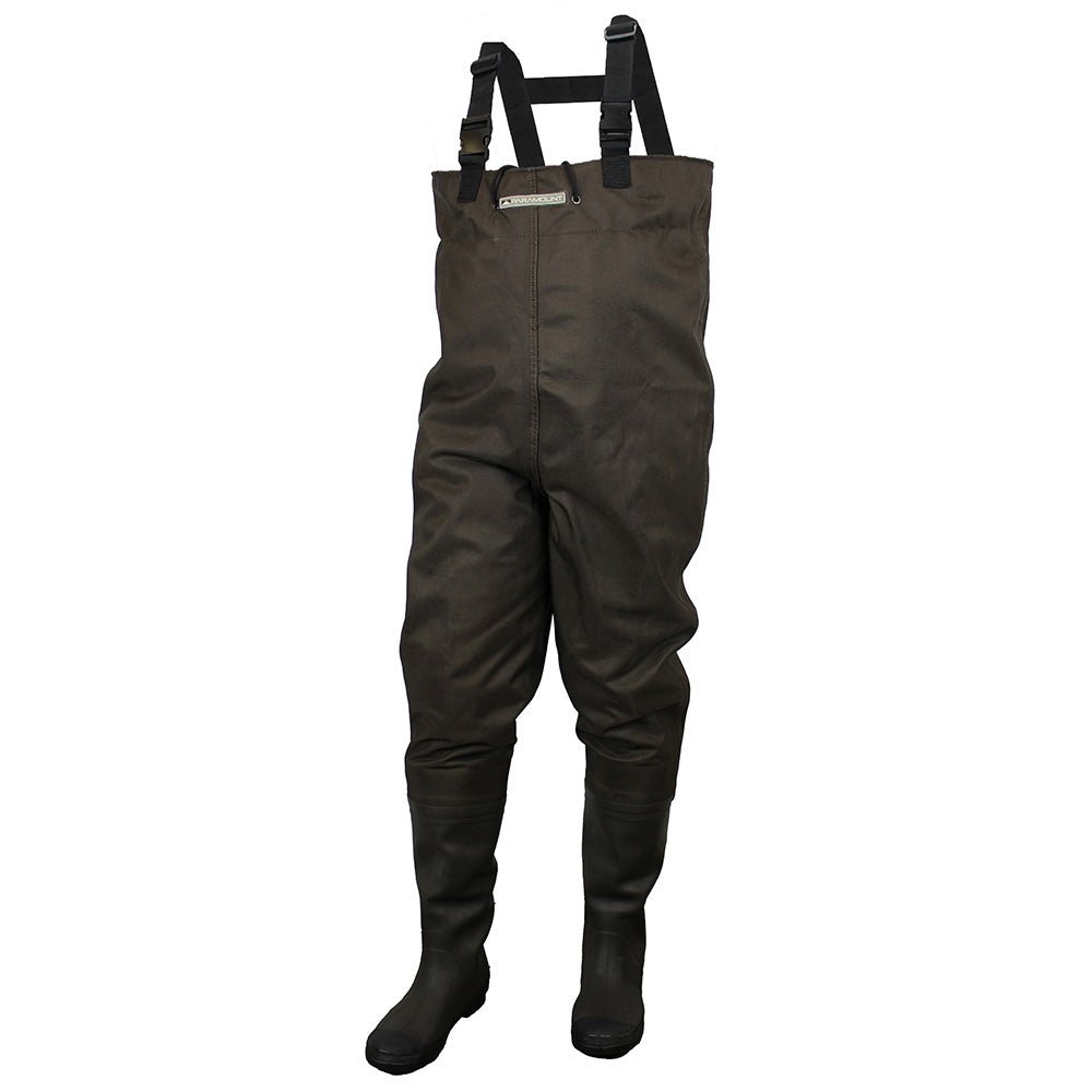 Backwater 2 - Ply Rubber Cleated Bootfoot Chest Wader - Get Tight Gear