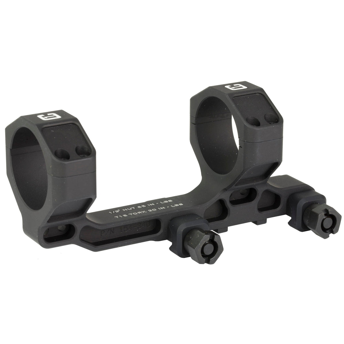 BADGER COM MOUNT 34MM 1.54 BLK - Get Tight Gear