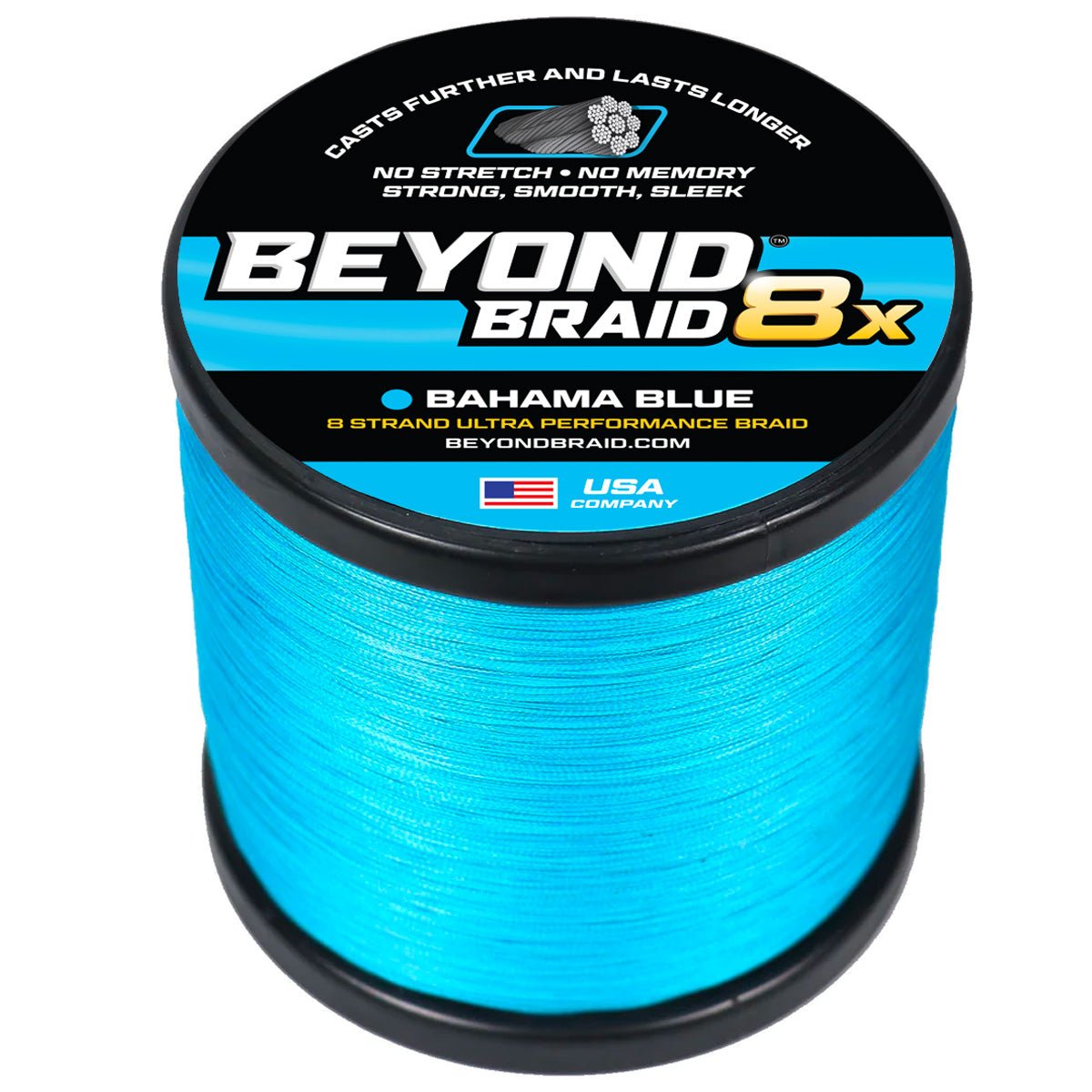 Bahama Blue 8X - Ultra Performance 8 Strand - Get Tight Gear