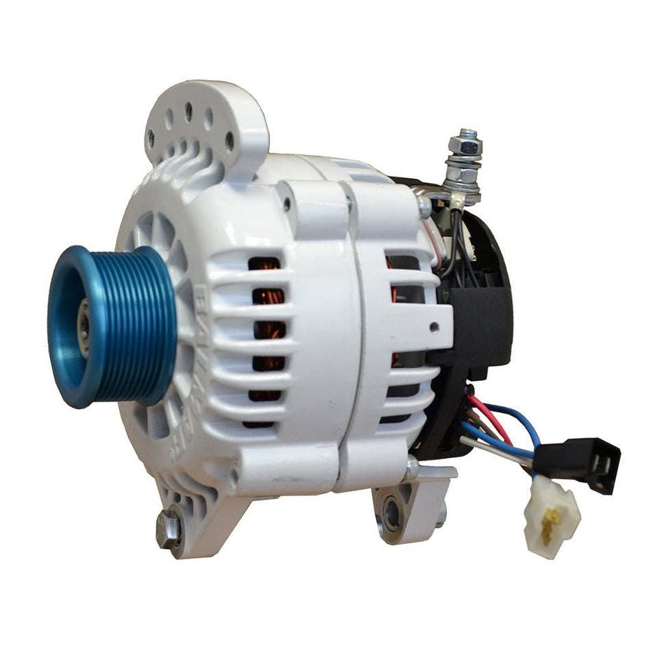 Balmar Alternator 100 AMP 12V 3.15" Dual Foot Saddle J10 Pulley w/Isolated Ground - Get Tight Gear