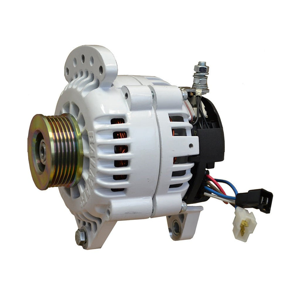 Balmar Alternator 100 AMP 12V 3.15" Dual Foot Saddle K6 Pulley w/Isolated Ground - Get Tight Gear