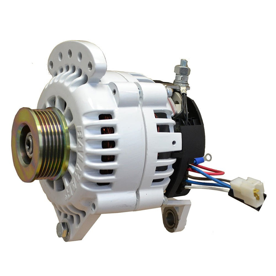 Balmar Alternator 150 AMP 12V 4" Dual Foot Saddle K6 Pulley w/Isolated Ground - Get Tight Gear
