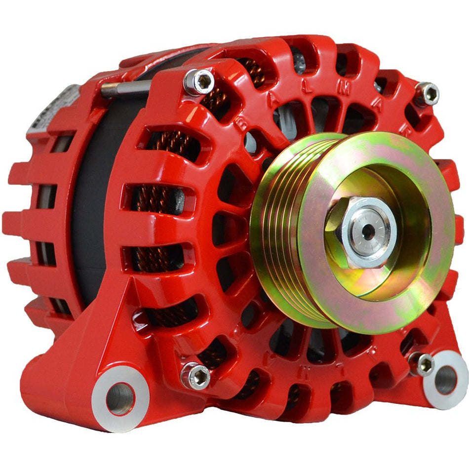 Balmar Alternator 170AMP, 12V, Vortec Mount, K6 Pulley w/Isolated Grounding - Get Tight Gear