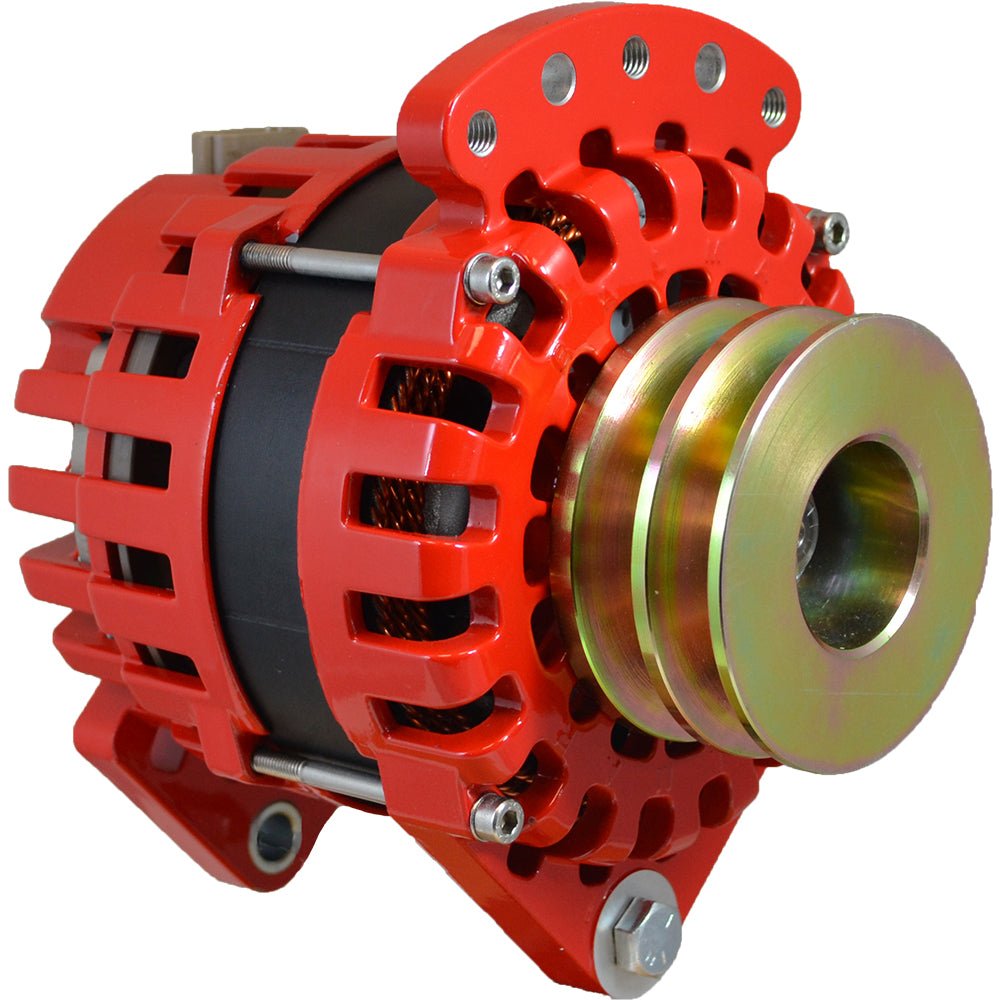 Balmar Alternator 3.15" Dual Foot Saddle Dual V Pulley - 170A - 12V - Get Tight Gear