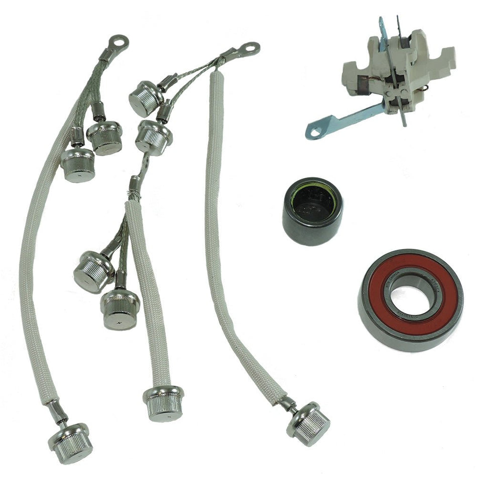 Balmar Offshore Repair Kit 90 Series 12/24V Includes Bearings, Brushes, Positive/Negative Diode - Get Tight Gear