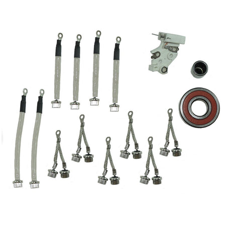 Balmar Offshore Repair Kit 95 Series 12/24V Includes Bearings, Brushes, Positive/Negative Diode - Get Tight Gear