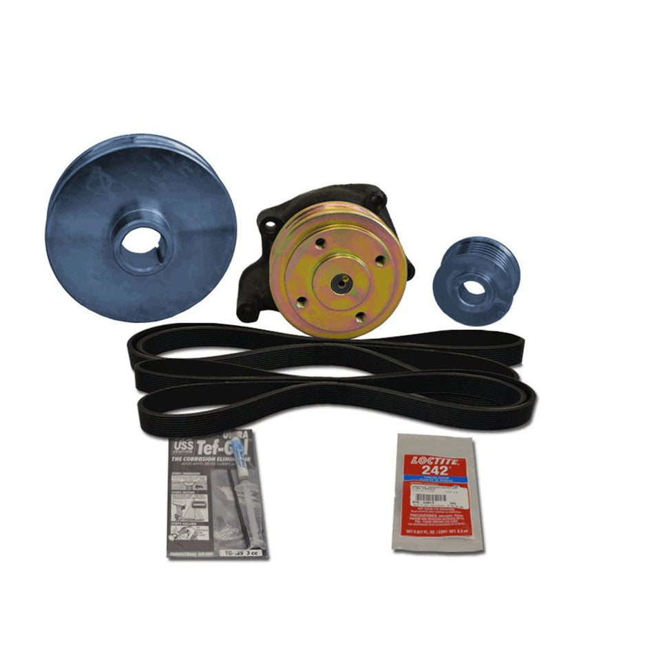 Balmar Pulley Kit f/Perkins 4170, 4108 (K6) - Get Tight Gear