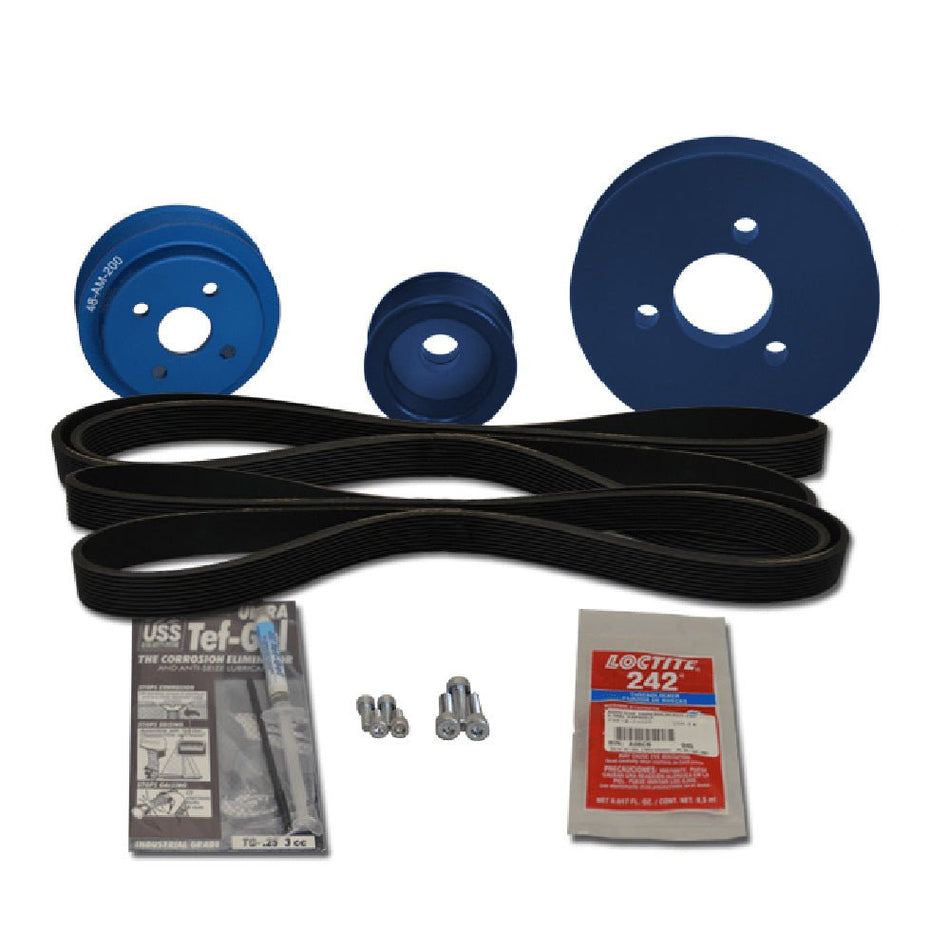 Balmar Pulley Kit f/Westerbeke 44A, 44B, 44C - Get Tight Gear