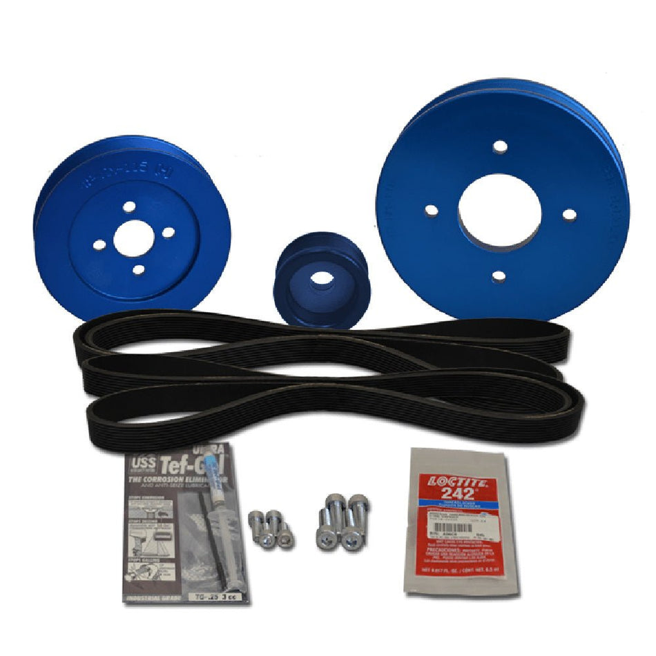 Balmar Pulley Kit f/Yanmar 2GM20 - F, 3GM30 - F, 3GM - F - Get Tight Gear