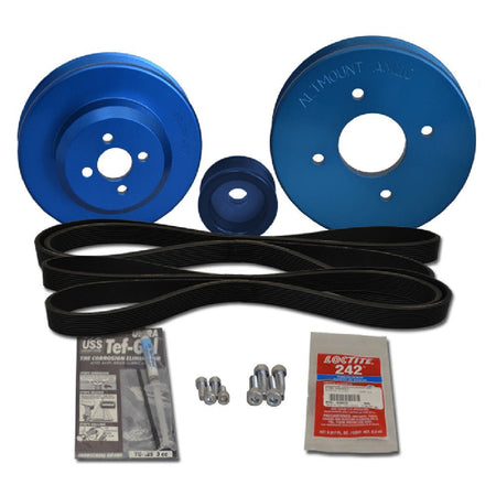 Balmar Pulley Kit f/Yanmar 3JH2 - TE, 3JH2 - E - Get Tight Gear
