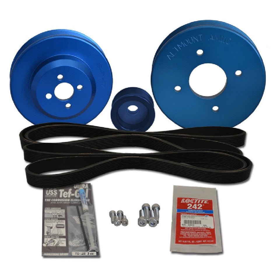 Balmar Pulley Kit f/Yanmar 3JH2 - TE, 3JH2 - E - Get Tight Gear