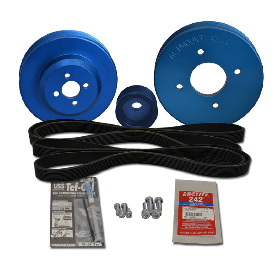 Balmar Pulley Kit f/Yanmar 4JH2 - TE, 4JH2 - HTE, 4JH2 - DTE 4JH2 - UTE - Get Tight Gear