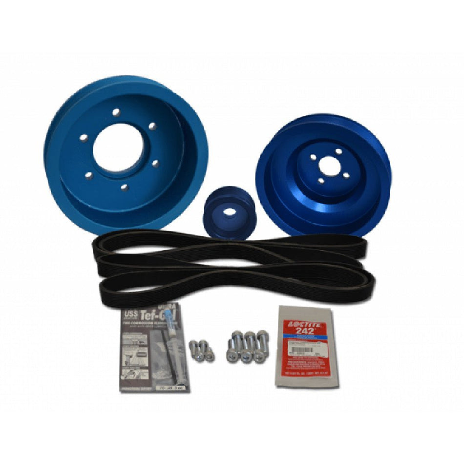 Balmar Pulley Kit f/Yanmar 4JH3 - TE, 4JH3 - HTE - Get Tight Gear