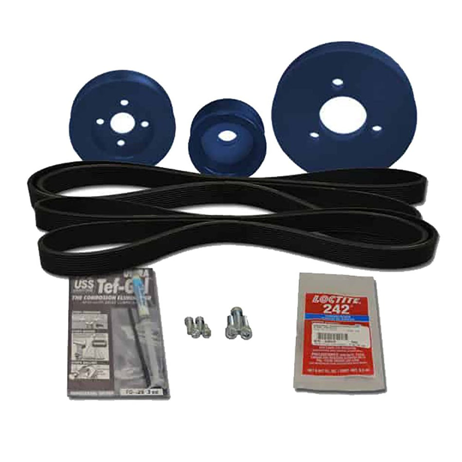 Balmar Pulley Kit, Westerbeke 18, 21A, 27A, 35B, 38B, 42B - Get Tight Gear