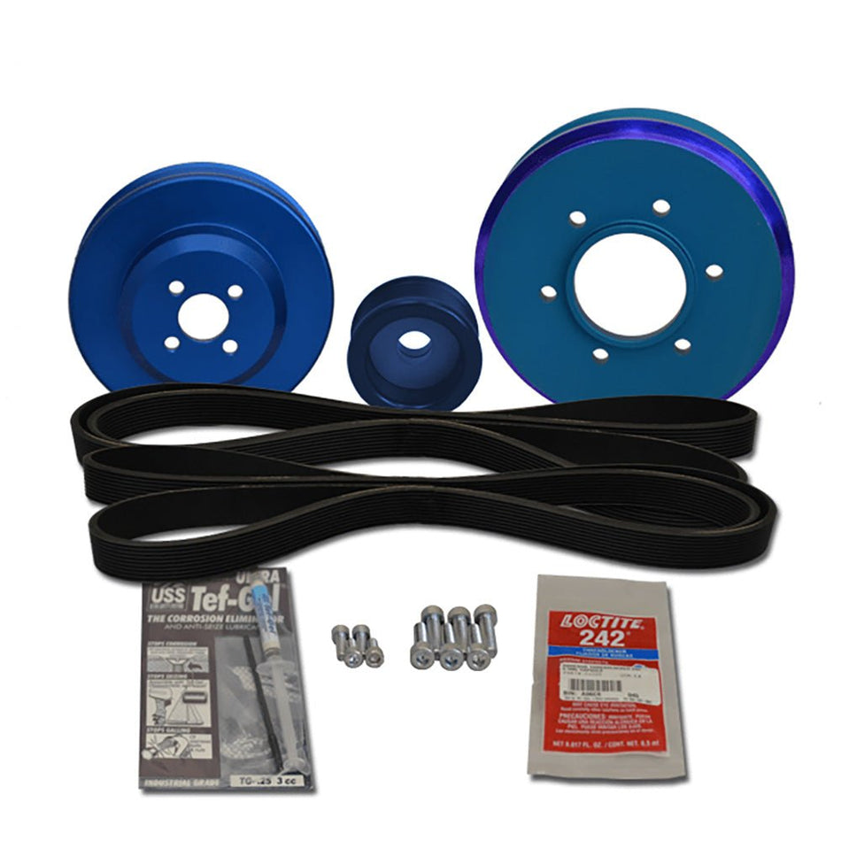 Balmar Pulley Kit, Yanmar 4JH4 - HTE - TE - DTE - Get Tight Gear