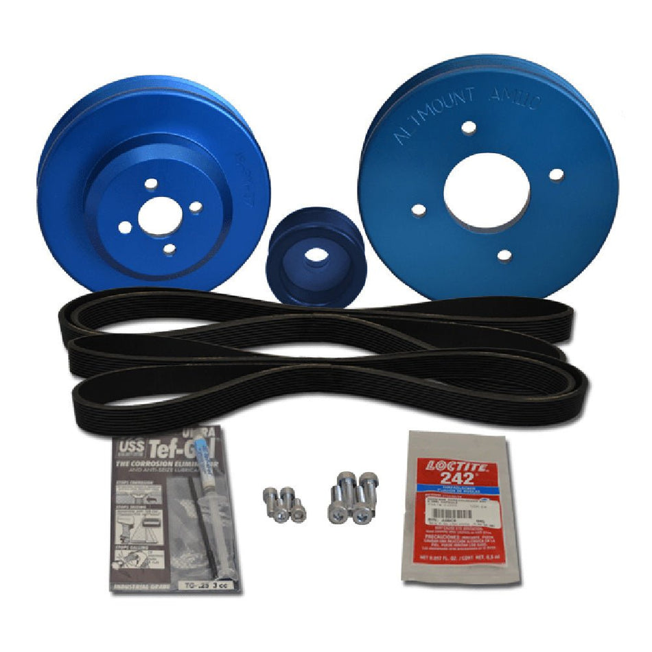 Balmar Yanmar Pulley Kit f/4JH, 4JHE, - TE, - HTE, - DTE - Get Tight Gear