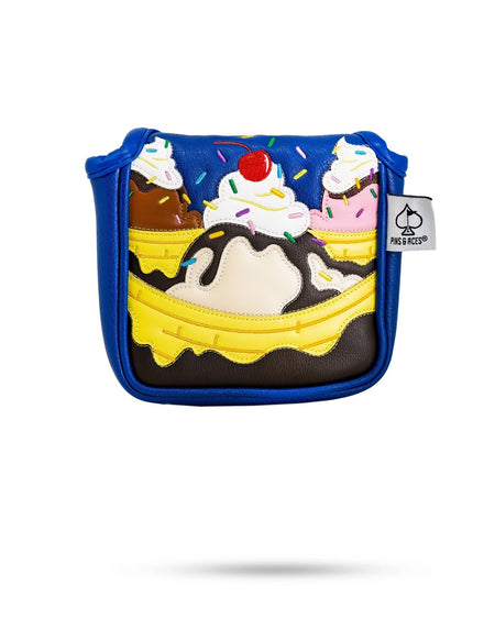 Banana Split - Mallet Putter Cover - Get Tight Gear