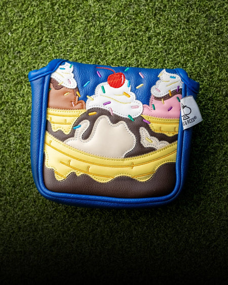Banana Split - Mallet Putter Cover - Get Tight Gear