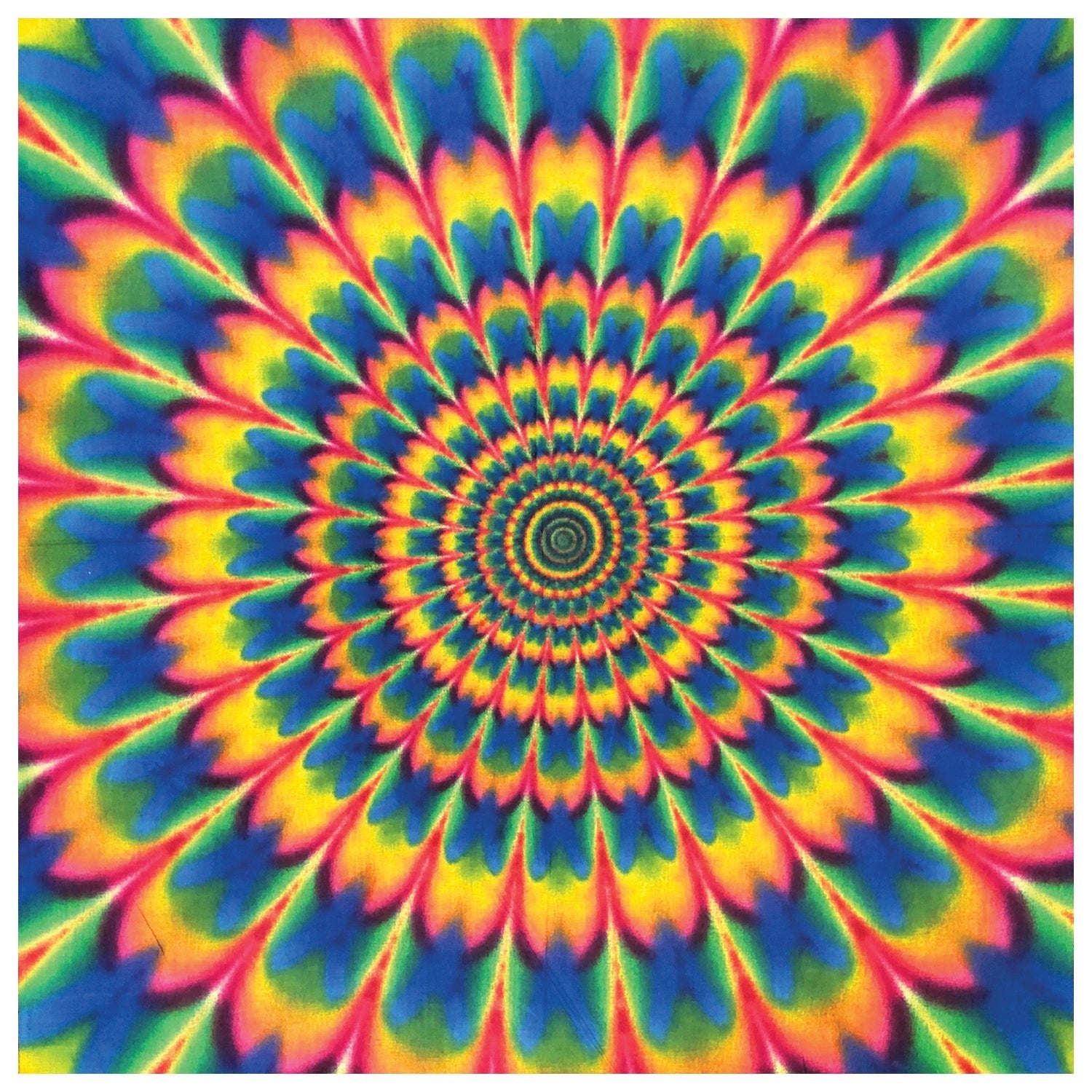 Bandana Tie Die Psychedelic - Get Tight Gear