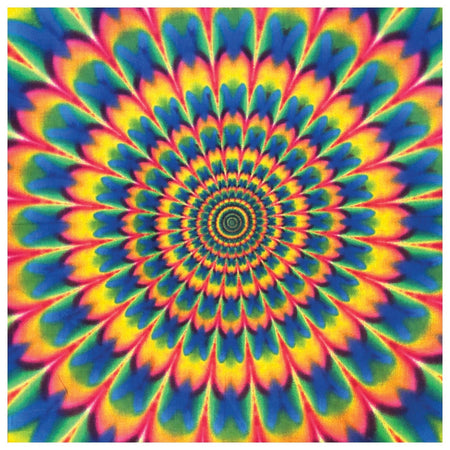 Bandana Tie Die Psychedelic - Get Tight Gear