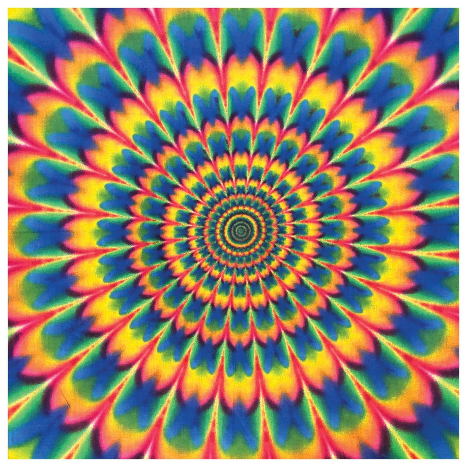 Bandana Tie Die Psychedelic - Get Tight Gear