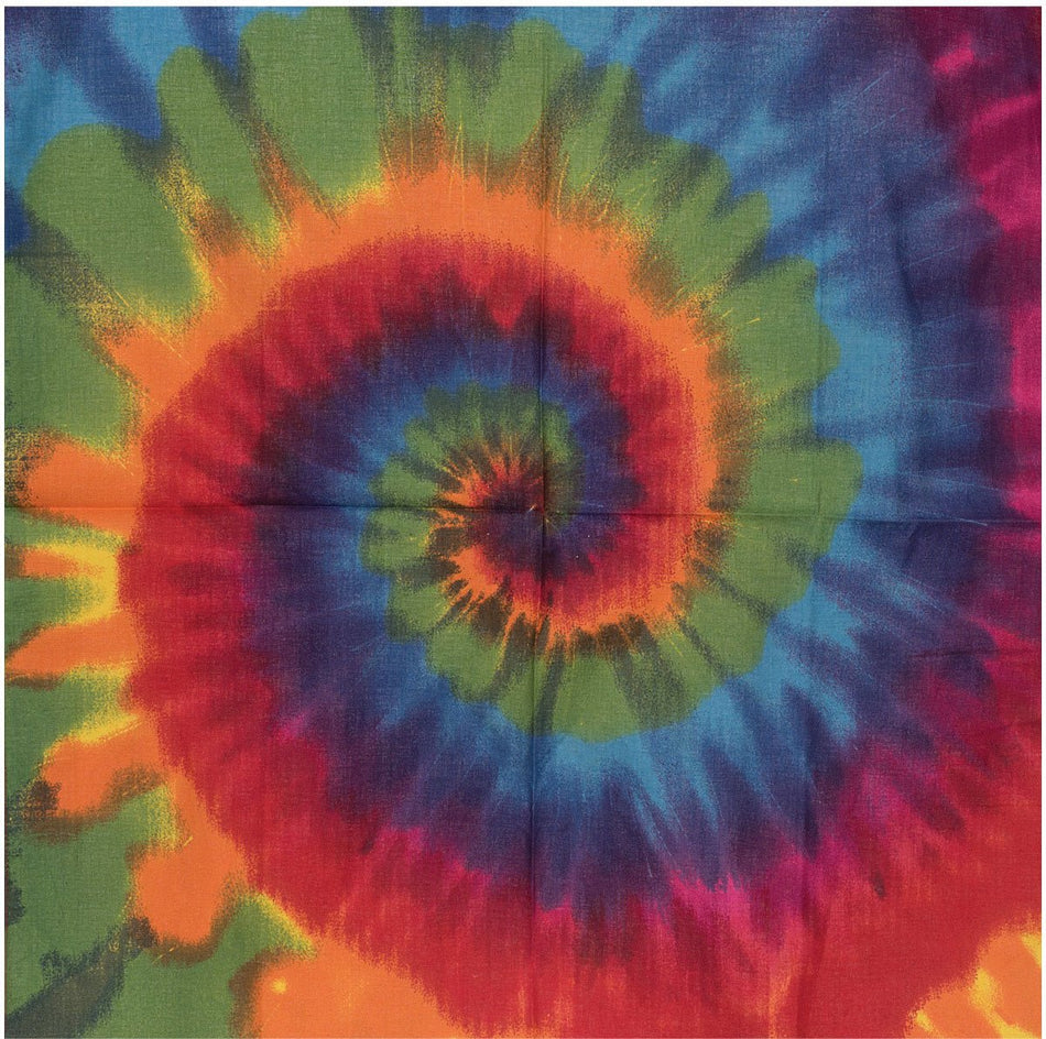 Bandana Tie Dye Rainbow W/Upc - Get Tight Gear