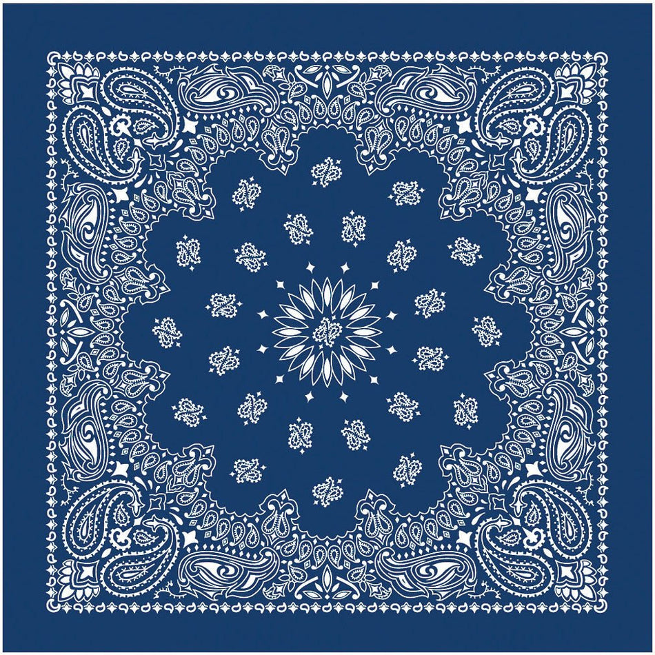 Bandanas Blue W/Hang Tag & Upc - Get Tight Gear