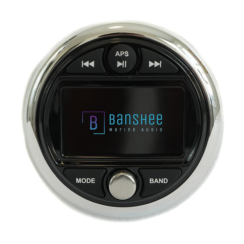 Banshee Marine 3" Gauge Style Radio w/Bluetooth - Get Tight Gear