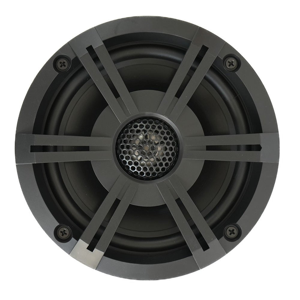 Banshee Marine 6.5" Marine Speaker - Black Sports Grille - Get Tight Gear