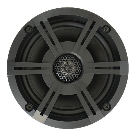 Banshee Marine 6.5" Marine Speaker - Black Sports Grille - Get Tight Gear