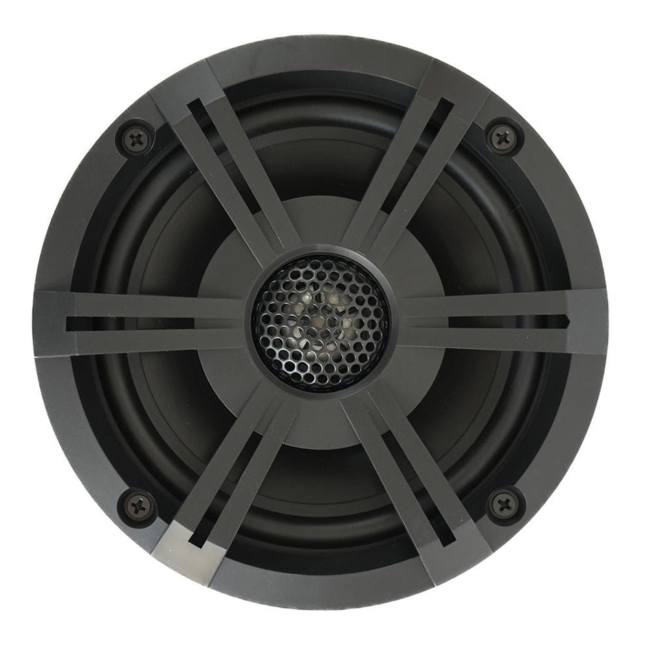 Banshee Marine 6.5" Marine Speaker - Black Sports Grille - Get Tight Gear