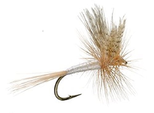 Barbless Light Cahill Classic Trout Dry Fly Fishing Flies - Set of 6 Flies Size 14 - Get Tight Gear
