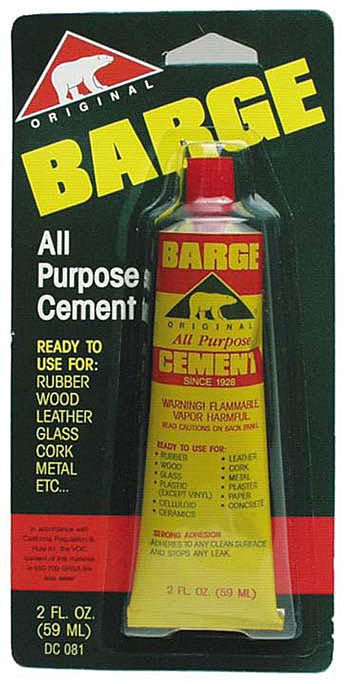 Barge Cement Toluene Free 2 Oz - Get Tight Gear