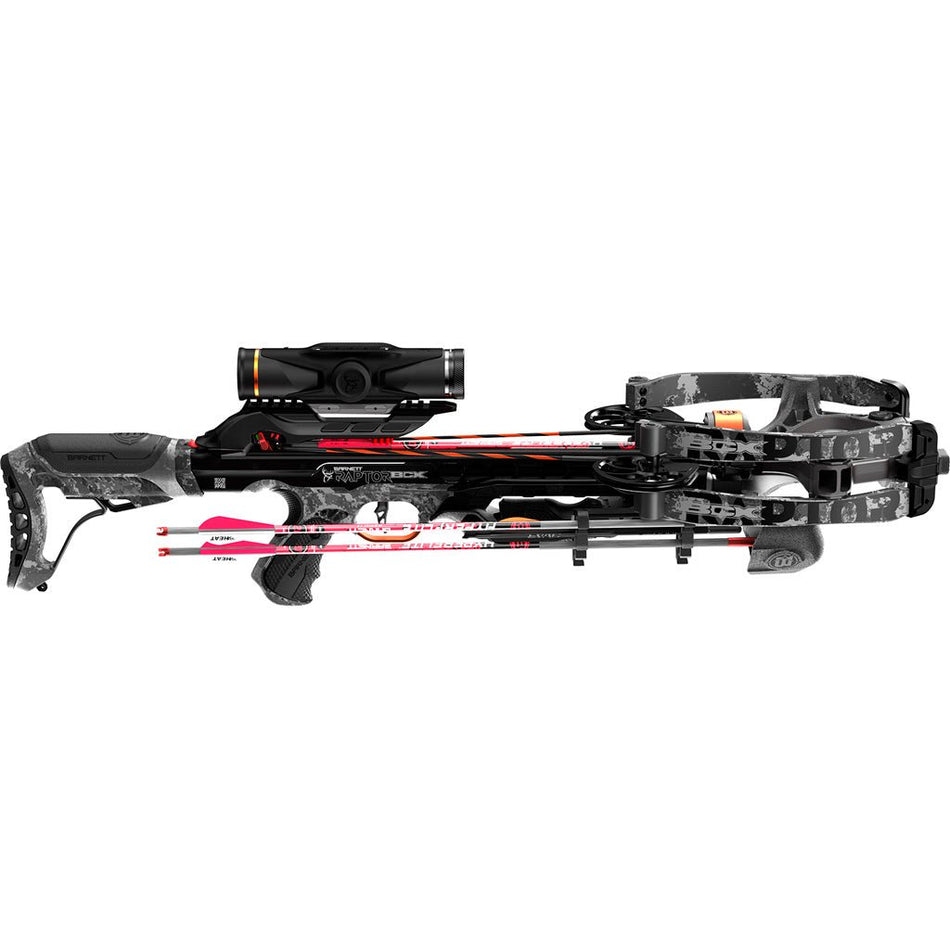 Barnett Hyper Raptor 425 BCX Crossbow Package BUK OPS Primetime Scope - Get Tight Gear