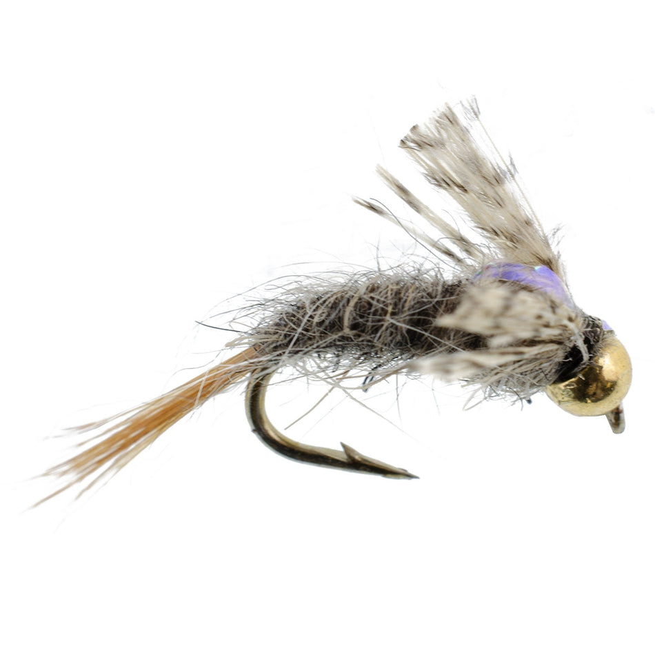 Barrs Baetis Emerger BWO Wet Fly Fishing Flies - 1 Dozen Flies Hook Size 16 - Get Tight Gear