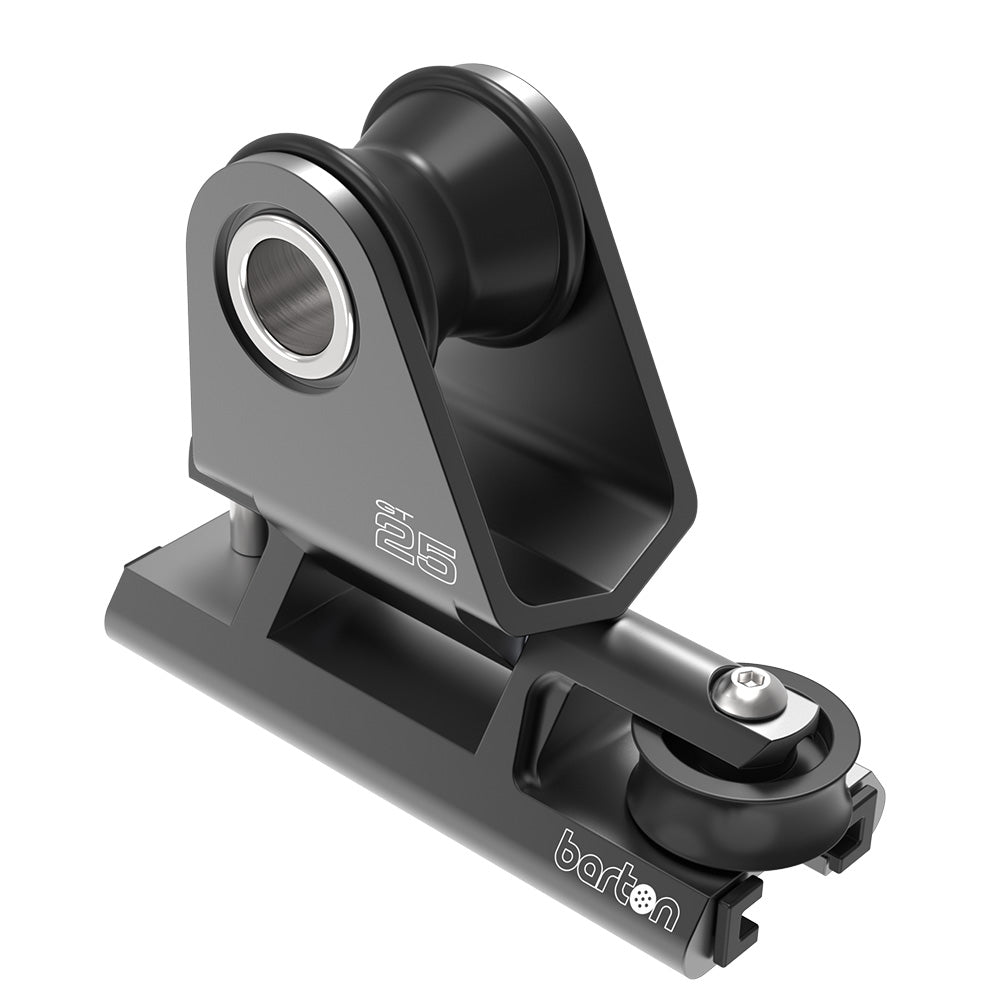 Barton 25mm Towable Genoa Car 2:1 Purchase - Black - Get Tight Gear