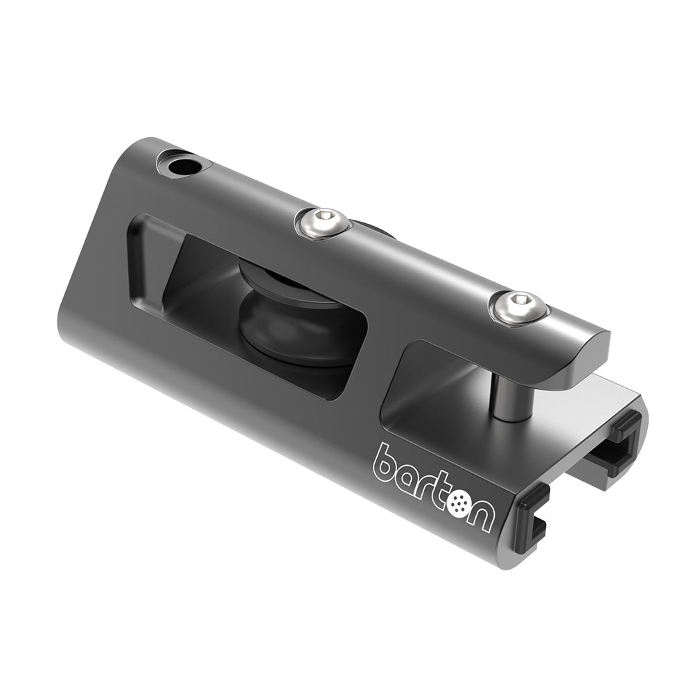 Barton 32mm End Stop & Becket Genoa Car Track - Black - Get Tight Gear