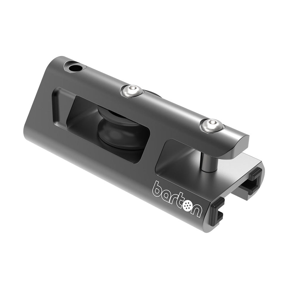 Barton 32mm End Stop & Becket Genoa Car Track - Black - Get Tight Gear