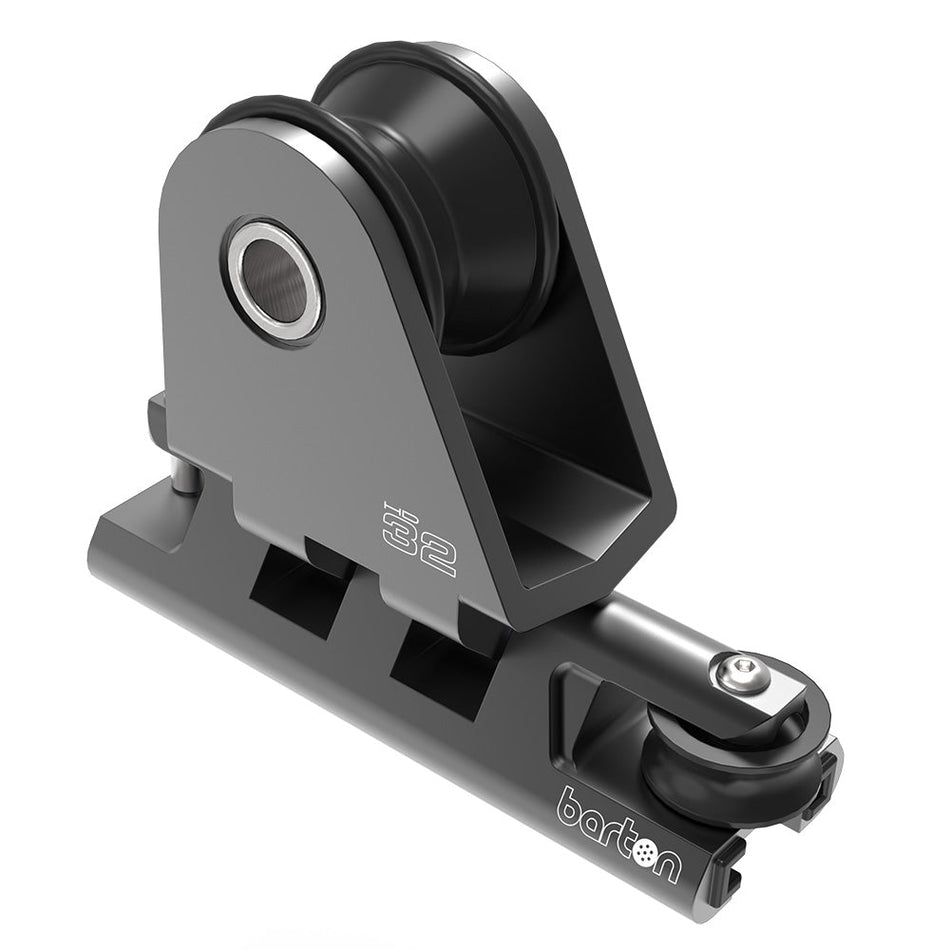 Barton 32mm Towable Genoa Car 2:1 Purchase - Heavy Duty - Black - Get Tight Gear