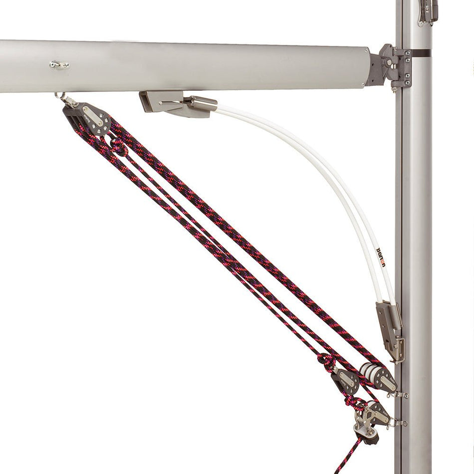 Barton Marine Boomstrut Silver/White f/Boats Up To 20' - Get Tight Gear