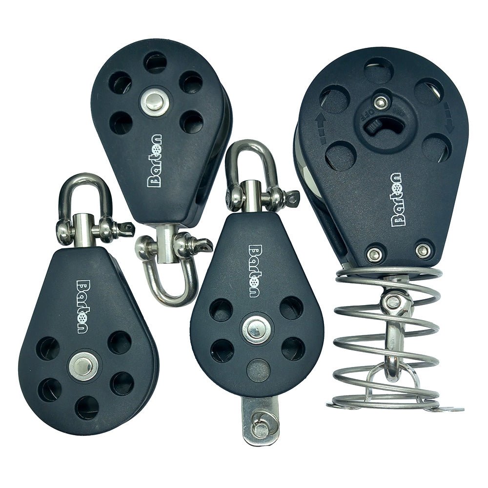Barton Marine Manta/Odyssey Land Sailing Mainsheet Block Kit - 2:1 - Get Tight Gear
