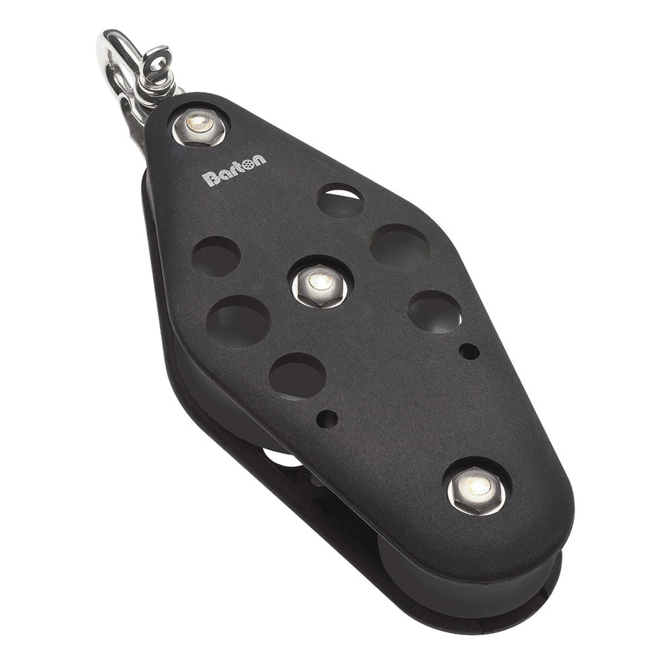 Barton Marine Series 5 Fiddle Reverse Shackle Block - 54mm - Get Tight Gear