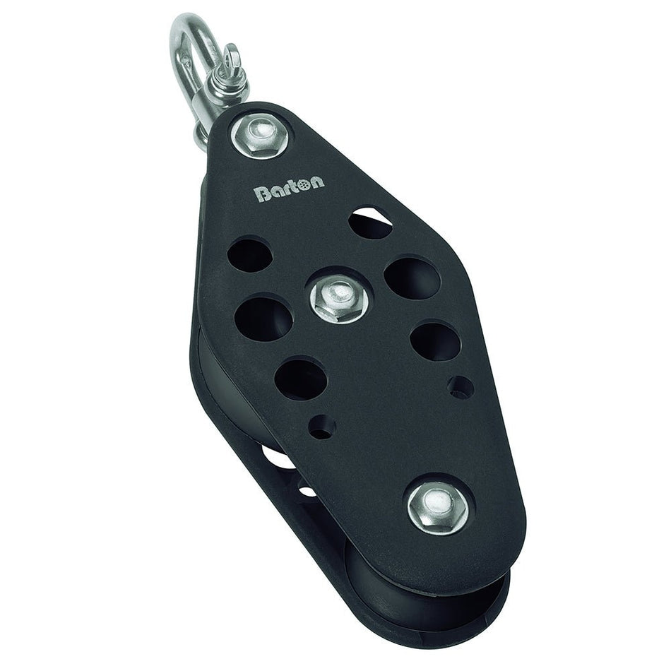 Barton Marine Series 5 Fiddle Swivel Block - 54mm - Get Tight Gear