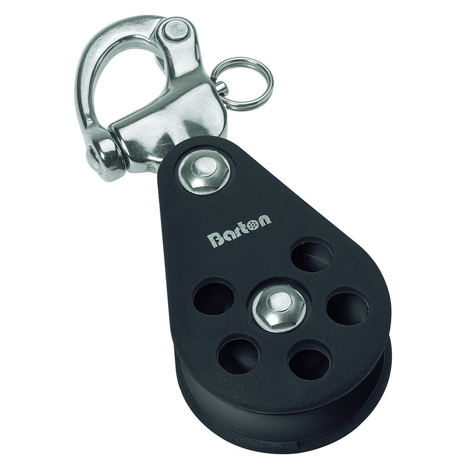 Barton Marine Series 5 Single Snap Shackle Block - 54mm - Get Tight Gear