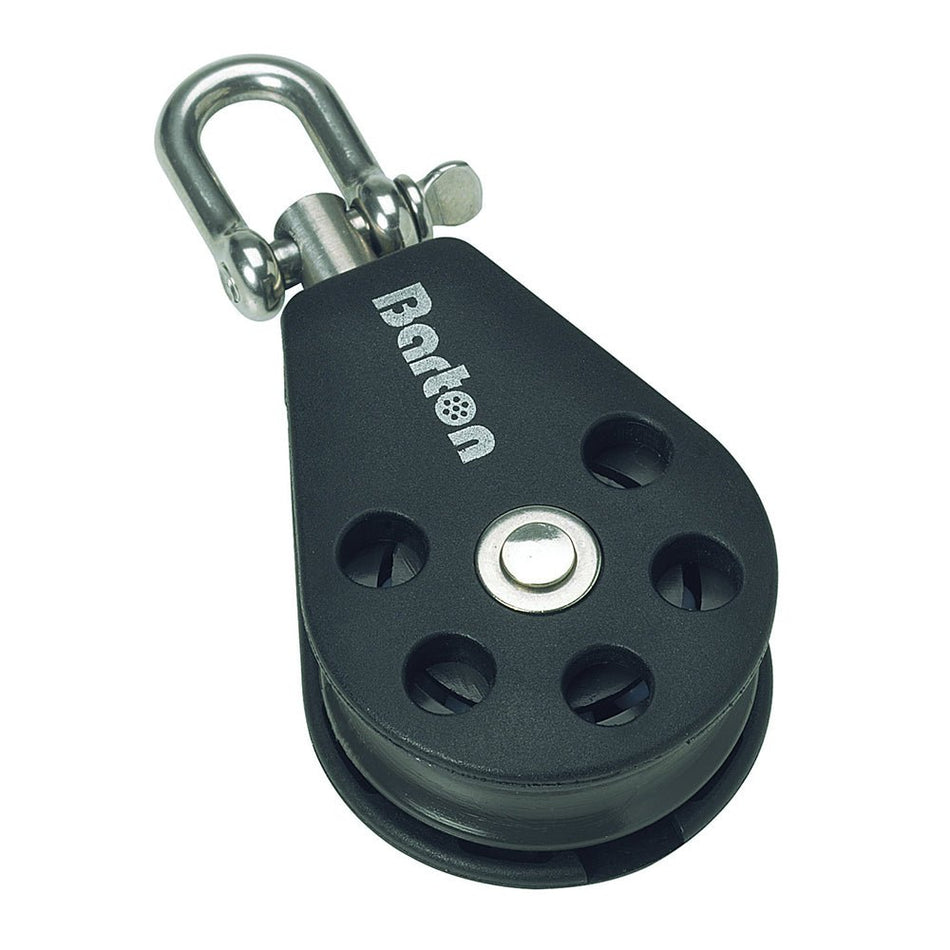 Barton Marine Size 1 Single Swivel Block w/Becket - Get Tight Gear
