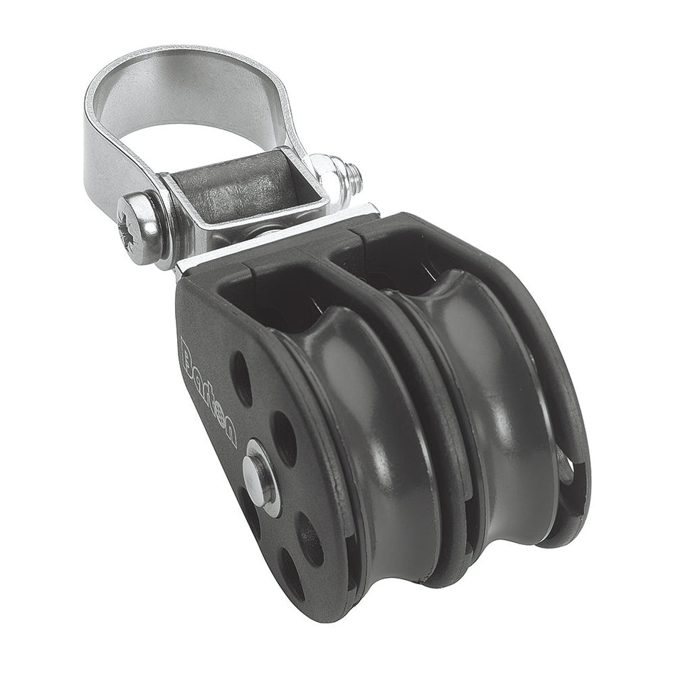 Barton Marine Size 2 Double Stanchion Lead Block - Get Tight Gear