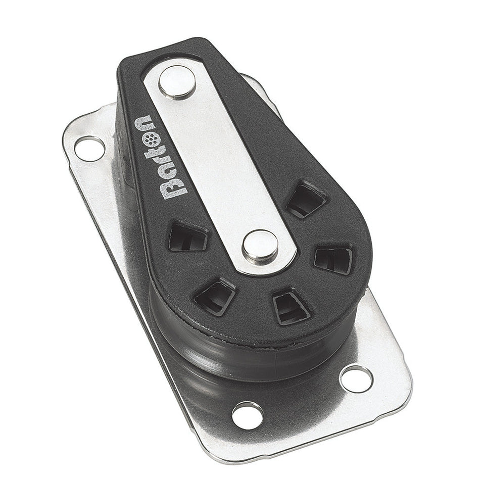 Barton Marine Size 3 45mm Plain Bearing Pulley Block Cheek Block - Get Tight Gear