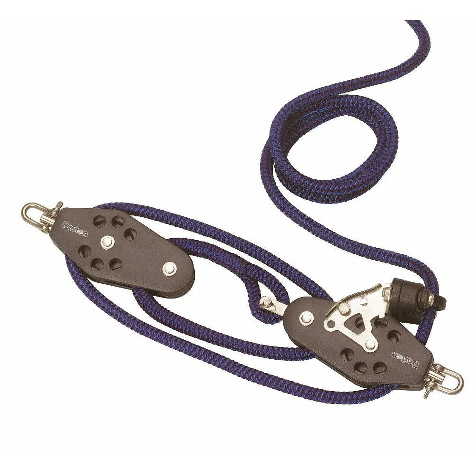Barton Size 2 4:1 Vang System, Swivel Head - Get Tight Gear